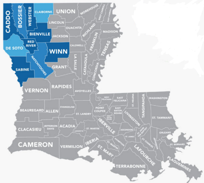 Louisiana home inspection coverage areas