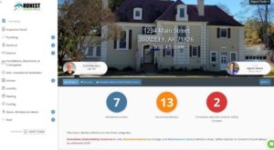 Home inspection report example